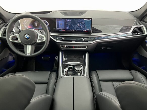2026 BMW X6 40d III (G06) Рестайлинг, чёрный - вид 6