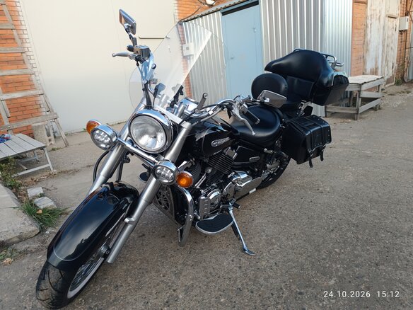 2006 Yamaha XVS650 Drag Star, чёрный, 560000 рублей - вид 5