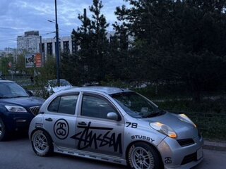 2004 Nissan March III (K12), серебристый, 395000 рублей, вид 5