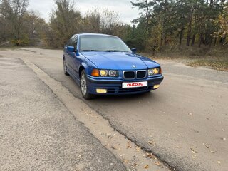 1998 BMW 3 серии 318i III (E36), синий, 1000000 рублей, вид 4