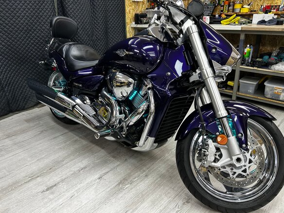 2006 Suzuki Boulevard M109R, фиолетовый, 980000 рублей - вид 27