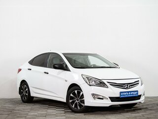 2014 Hyundai Solaris I Рестайлинг, белый, 789000 рублей, вид 1