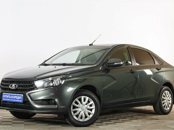 2017 Lada (ВАЗ) Vesta I, зелёный, 949000 рублей - вид 2