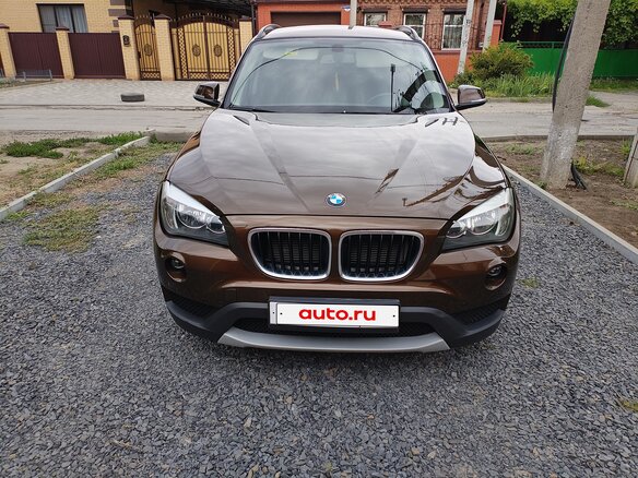 2013 BMW X1 20i I (E84) Рестайлинг, коричневый, 1360000 рублей - вид 12