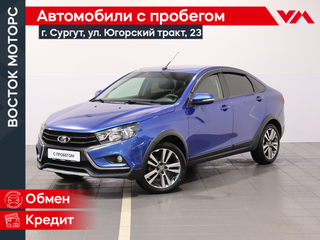 2021 Lada (ВАЗ) Vesta Cross I, синий, 920000 рублей, вид 1