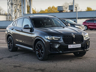 2021 BMW X4 20i II (G02) Рестайлинг, серый, 5679000 рублей, вид 5
