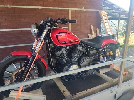 2016 Yamaha XV950 Bolt, красный, 650000 рублей, вид 5