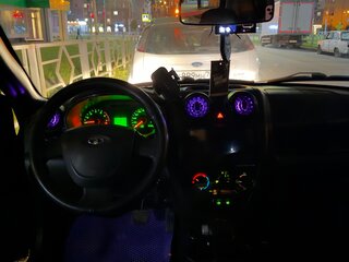 2013 Lada (ВАЗ) Granta I, чёрный, 430000 рублей, вид 5