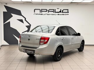 2018 Lada (ВАЗ) Granta I, серебристый, 650000 рублей, вид 4