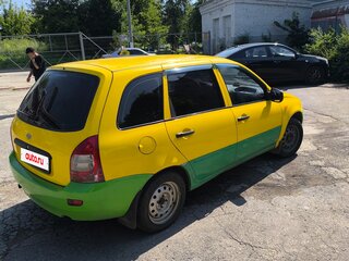 2012 Lada (ВАЗ) Kalina I, жёлтый, 120000 рублей, вид 2