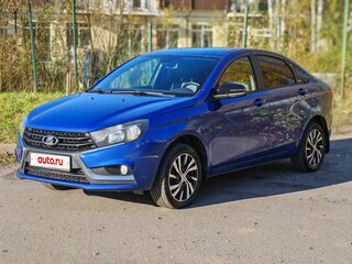2019 Lada (ВАЗ) Vesta I, синий, 950000 рублей, вид 5