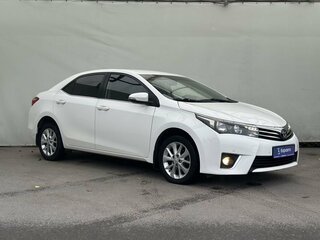 2014 Toyota Corolla XI (E160, E170, E180), белый, 1140000 рублей, вид 2