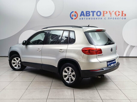 2013 Volkswagen Tiguan I Рестайлинг, серебристый, 854000 рублей, вид 2