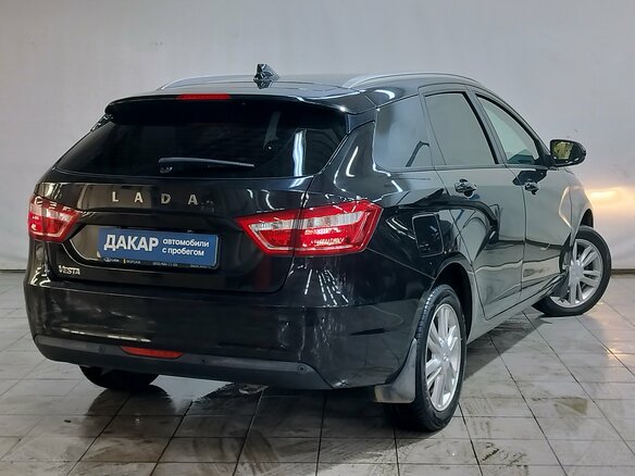 2018 Lada (ВАЗ) Vesta SW I, чёрный, 730000 рублей - вид 3