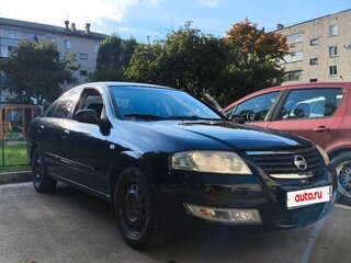 2008 Nissan Almera Classic I, чёрный, 370000 рублей, вид 3