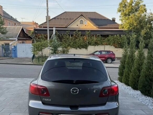 2006 Mazda 3 I (BK) Рестайлинг, серый - вид 4
