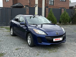 2012 Mazda 3 II (BL) Рестайлинг, синий, 780000 рублей, вид 2