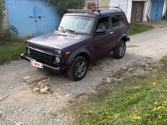 2002 Lada (ВАЗ) 2121 (4x4) I Рестайлинг, фиолетовый, 200000 рублей - вид 1