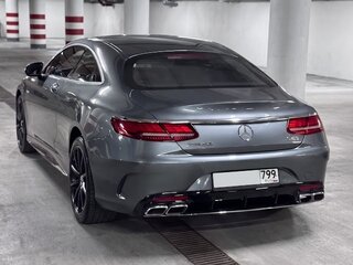 2018 Mercedes-Benz S-Класс AMG 63 AMG III (W222, C217) Рестайлинг, серый, 9950000 рублей, вид 3
