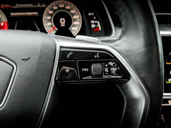 2021 Audi A6 45 TFSI V (C8), белый, 4150000 рублей - вид 27