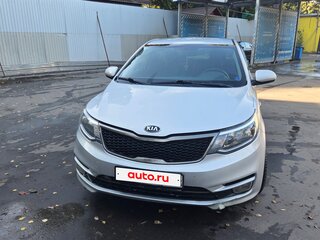 2016 Kia Rio III Рестайлинг, серый, 870000 рублей, вид 1