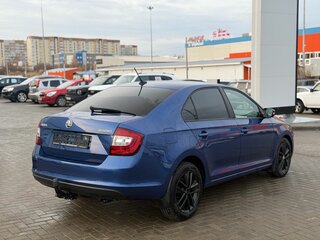 2019 Skoda Rapid I Рестайлинг, синий, 1250000 рублей, вид 4