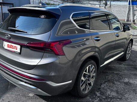 2020 Hyundai Santa Fe IV Рестайлинг, серый, 3700000 рублей, вид 2