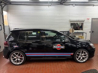 2012 Volkswagen Golf GTI VI, чёрный, 1100000 рублей, вид 2