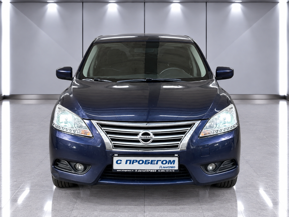 2015 Nissan Sentra VII (B17), синий, 875000 рублей - вид 1