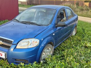 2010 Chevrolet Aveo I Рестайлинг, синий, 350000 рублей, вид 1