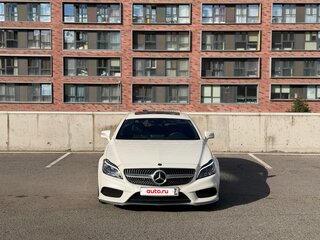 2017 Mercedes-Benz CLS 350 BlueTEC II (C218) Рестайлинг, белый, 3100000 рублей, вид 2