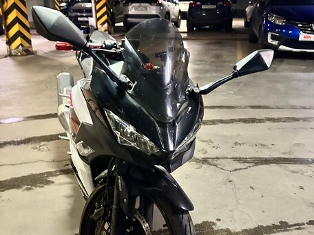 2019 Kawasaki Ninja 400, белый, 590000 рублей, вид 4