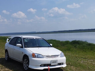 2001 Honda Civic Ferio III, белый, 285000 рублей, вид 4