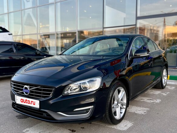 2014 Volvo S60 II Рестайлинг, чёрный, 1549000 рублей - вид 1
