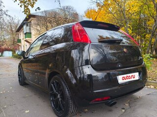 2008 Fiat Punto III Grande Punto, чёрный, 650000 рублей, вид 2