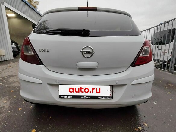 2011 Opel Corsa D Рестайлинг II, белый, 550000 рублей - вид 8