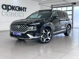 2021 Hyundai Santa Fe IV Рестайлинг, чёрный, 3750000 рублей, вид 1