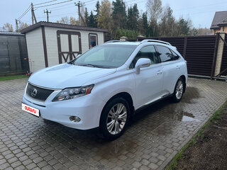 2009 Lexus RX 450h III, белый, 1550000 рублей, вид 1