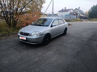 2001 Toyota Corolla IX (E120, E130), серебристый, 370000 рублей, вид 2