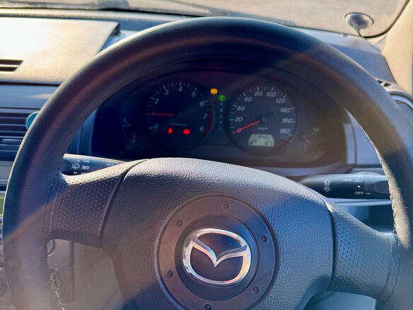 2003 Mazda Demio II (DY), синий, 255000 рублей - вид 13