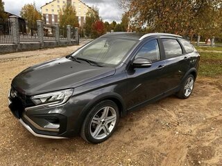 2024 Lada (ВАЗ) Vesta SW Cross I Рестайлинг (NG), серый, 1450000 рублей, вид 1