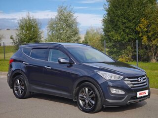 2013 Hyundai Santa Fe III, синий, 1660000 рублей, вид 5