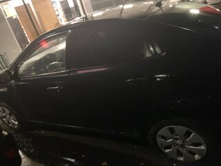 2013 Kia Rio III, чёрный, 315000 рублей, вид 3