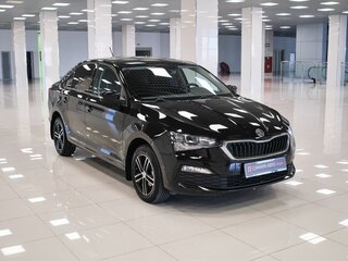 2021 Skoda Rapid II, чёрный, 1590000 рублей, вид 3