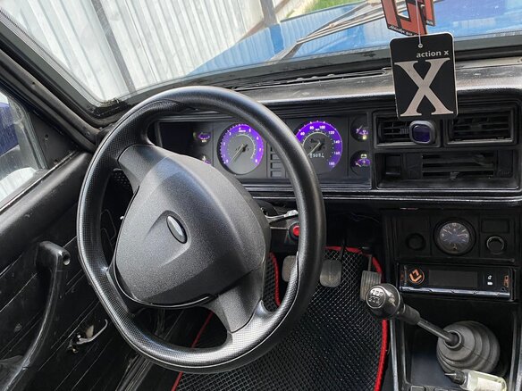 2009 Lada (ВАЗ) 2107, синий, 120000 рублей - вид 8
