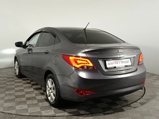 2015 Hyundai Solaris I Рестайлинг, серый, 785000 рублей, вид 4