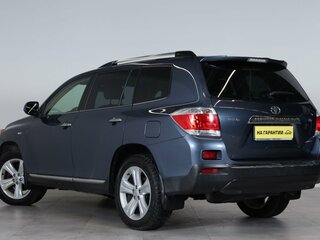 2013 Toyota Highlander II (XU40) Рестайлинг, голубой, 2499000 рублей, вид 4