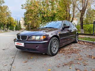 2002 BMW 3 серии 320i IV (E46) Рестайлинг, фиолетовый, 750000 рублей, вид 4