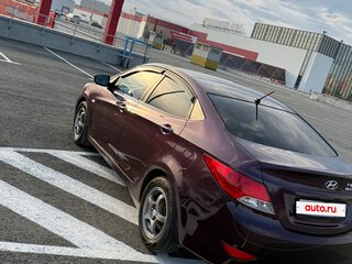 2011 Hyundai Solaris I, фиолетовый, 560000 рублей, вид 5