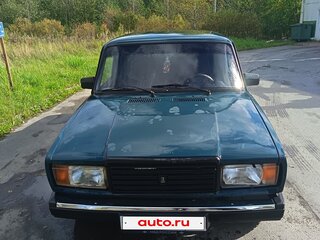 2009 Lada (ВАЗ) 2107, зелёный, 82000 рублей, вид 3